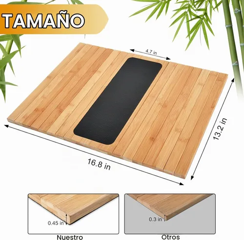 Vista 3 de Numola Bandeja de brazo de sofá, mesa de bandeja para reposabrazos de sofá, mesa ajustable y plegable para aperitivos, alimentos, bebidas, teléfono