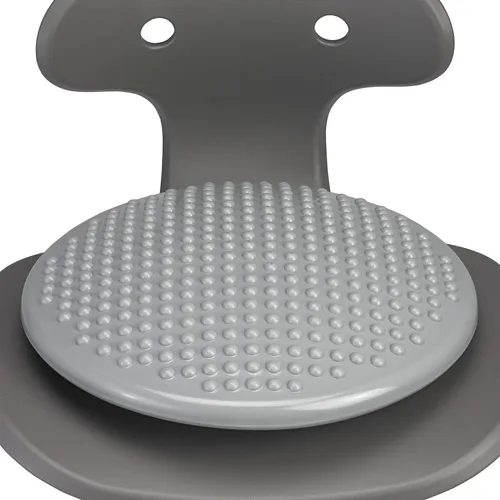 Vista 2 de Gaiam – cojín de equilibrio para niños, inflable Wobble Disco Cojín con silla sentado activo con Aguja para inflar