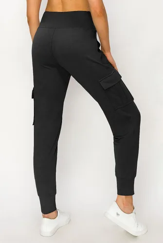 Vista 4 de ALWAYS Cargo Jogger Pants for Women - Super Soft Casual Lounge Sweatpants