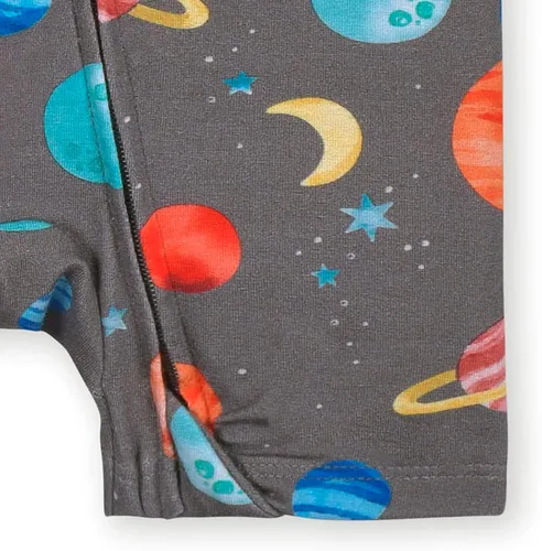 Vista 4 de Gerber Mameluco unisex de manga corta suave para bebé con viscosa hecho de eucalipto