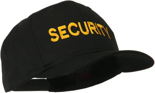 Vista 5 de e4Hats.com - Gorra con diseño de letra de seguridad bordada