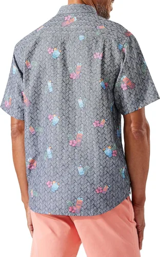 Vista 3 de Tommy Bahama Camisa de campamento Coconut Point Tiki Cocktails