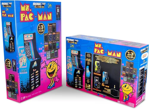 Vista 8 de Arcade1Up Ms. Pac-Man Classic SE Máquina de Arcade