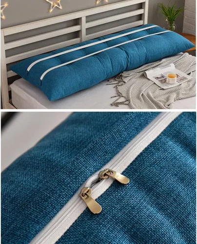 Vista 6 de Cojín triangular de cuña para sofá cama, cabecero, respaldo, soporte de posicionamiento, almohada cervical, almohada de lectura, almohadilla lumbar