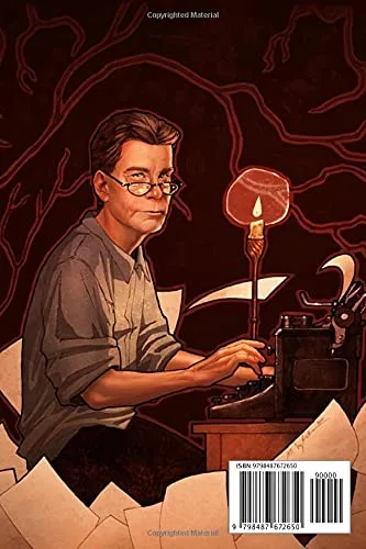 Vista 2 de Stephen King Notebook Stephen King Notebook Journal Gift,120 Lined Paper Book for Writing, Perfect Present for Fans, Notebook Diary 6 X 9 Inches