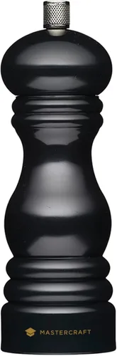 Vista 13 de MasterClass - Molinillo de pimienta o molinillo de sal con tapa intercambiable, plástico, negro, 4.7 in