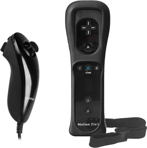 Vista 6 de TechKen Paquete de 2 mandos a distancia con movimiento integrado Plus y 2 nunchucks