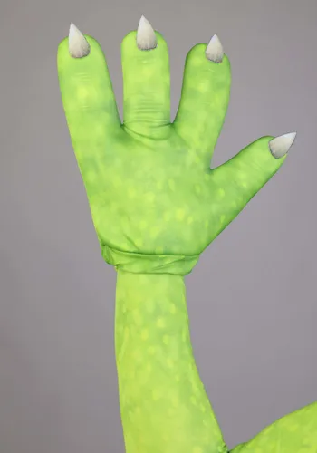 Vista 7 de Disfraz Deluxe Pixar Mike Wazowski Talla Plus para Hombre Multicolor
