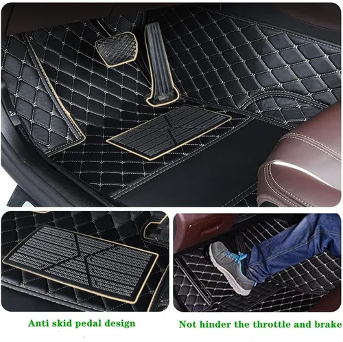 Vista 3 de Tapetes personalizados para automóvil, para todo tipo de clima, para el 99 % de los sedán, camiones, cupés, hatchback, para hombres y mujeres, juego