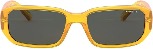Vista 2 de ARNETTE Man Sunglasses Shiny White Frame, Dark Grey Lenses, 55MM