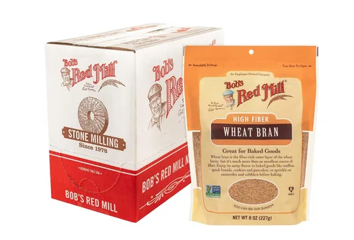 Vista 9 de Bob's Red Mill Salvado de trigo, 16 onzas (Paquete de 1) - Sin OGM, vegano, kosher