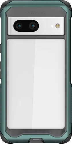 Vista 20 de Ghostek Atomic - Funda delgada transparente, parachoques de aluminio, protección resistente a prueba de golpes para Google Pixel 7 (6.3 pulgadas)