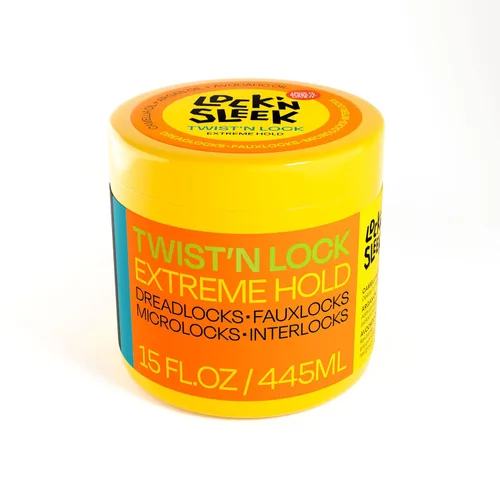 Vista 9 de LOCK'N SLEEK Gel para trenzar, trenza de sujeción extrema, loc, y torsión, sin escamas, domina el encrespamiento y el borde de contol