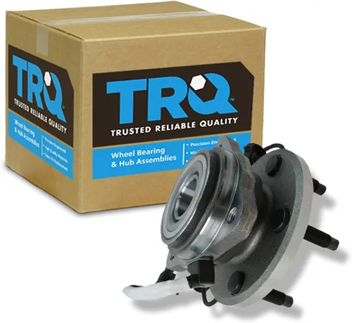 Vista 131 de TRQ Cojinete de rueda lateral del pasajero trasero y conjunto de cubo compatible con Ram ProMaster 1500 ProMaster 2500 ProMaster 3500 2014-2023
