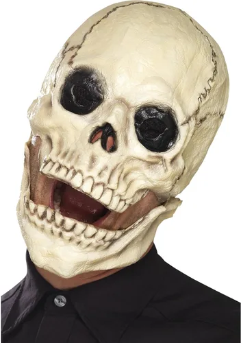Vista 3 de Totenkopf-Maske aus Schaumgummi