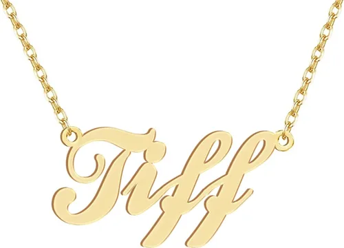 Vista 118 de Personalized Custom Name Pendant Necklace Stainless Steel for Women