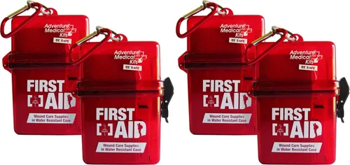 Vista 10 de Adventure Kits médicos de primeros auxilios, kit resistente al agua - (paquete de 2)