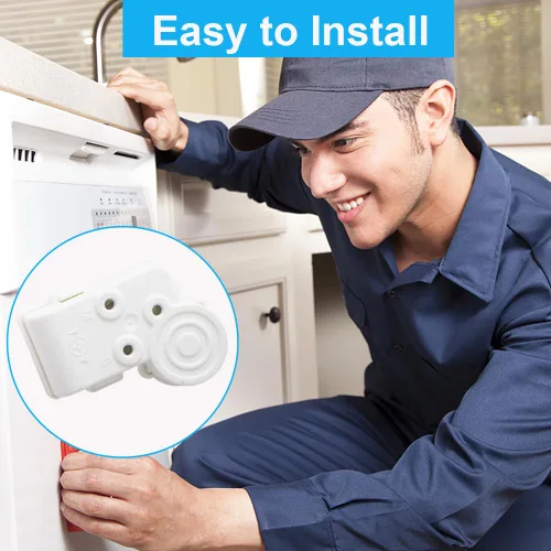 Vista 7 de Jingzan Paquete de 2 compresores de refrigerador de 2 pines, relé de arranque PTC, protector de carga para Danby Haier Midea Mini refrigerador