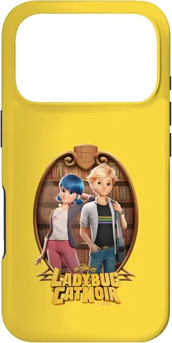 Vista 29 de Funda para iPhone 13 Miraculous Ladybug and Cat Noir The Movie Marinette Adrien
