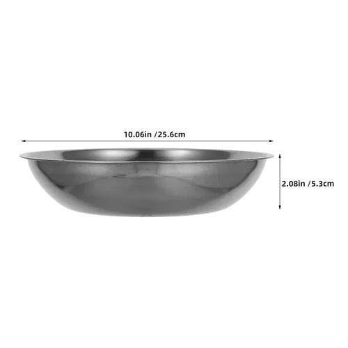 Vista 2 de DOITOOL Cuenco de báscula de alimentos de acero inoxidable, bandeja electrónica para báscula, bote de pesaje digital para cocinar, hornear, cocina