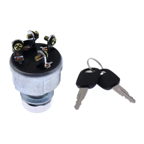 Vista 4 de Solarhome nuevo 4 cables interruptor de encendido con 2 llaves 9G-7641 9G7641 para Caterpillar excavadora CAT D9L E320C E330C E303 E304 E305