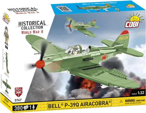 Vista 3 de COBI Colección histórica WWII Bell® P-39Q AIRACOBRA® Aircraft