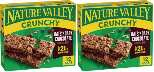 Vista 15 de Nature Valley Barras de granola crujientes, Apple Crisp, caja de edición limitada, 12 barras, 8.94 oz (6 bolsas)