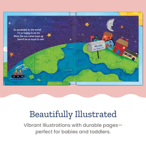 Vista 16 de Hello World! (gemelos) - Historia infantil personalizada - I See Me! (historia del tablero azul) Encuadernación desconocida