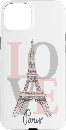 Vista 9 de Funda para iPhone 16 Paris Eiffel Tower - Love Paris Cute Trendy
