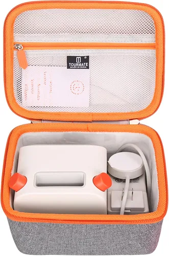 Vista 9 de Tourmate Estuche rígido de almacenamiento para niños y altavoces Bluetooth, estuche de transporte de viaje para niños, reproductor de música