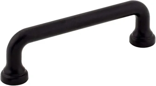Vista 2 de Atlas Homewares A641-BL Manija de la colección Malin de 3-3/4 pulgadas (3.780 in), negro mate