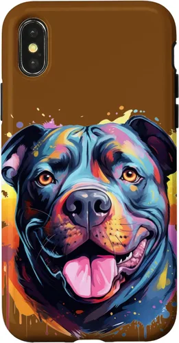 Vista 5 de American Bully Portrait - Funda para iPhone 17
