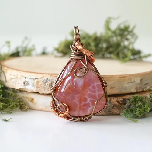 Vista 34 de Collar de cristal de piedra natal alternativo para mujer y hombre - plateado