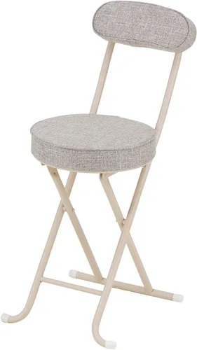 Vista 14 de Takeda Corporation OT-51BE Silla plegable, silla, taburete, silla de cocina, marrón claro