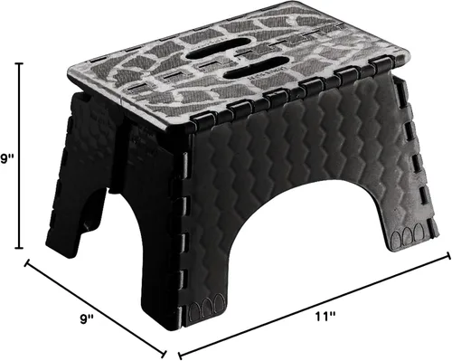 Vista 3 de Taburete plegable Black WalterDrake
