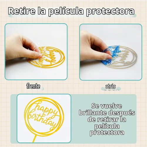 Vista 3 de 30 piezas de mini bolas para tartas, decoración de pastel de acrílico, bolas de espuma para tartas, flores secas artificiales para bodas