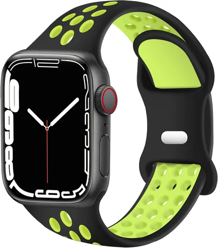 Vista 18 de Correas deportivas compatibles con correas de Apple Watch de 1.496 in 1.575 in 1.614 in 1.654 in 1.732 in 1.772 in 1.811 in 1.929 in, correa