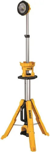 Vista 2 de DEWALT 20 V MAX - Luz de trabajo LED con soporte, luz de trípode, 3000 lúmenes de brillo con 3 modos, solo herramienta (DCL079B)