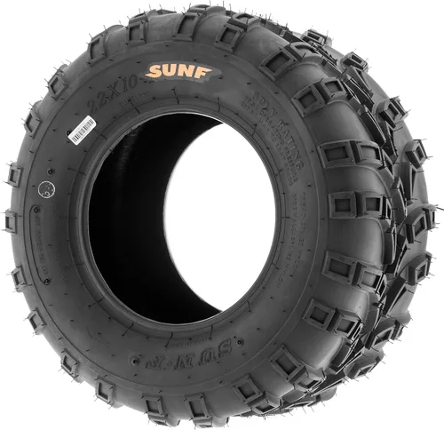 Vista 5 de SunF A028 - Neumático para carro ATV UTV todoterreno y césped 22x10-10, 6-PR, sin cámara