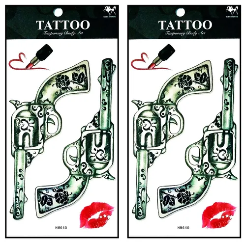 Vista 10 de Tatuajes 2 hojas de tatuaje temporal 3D paraguas de sol nubes de lluvia para mujeres hombres espalda baja hombro cuello brazo tatuaje etiqueta