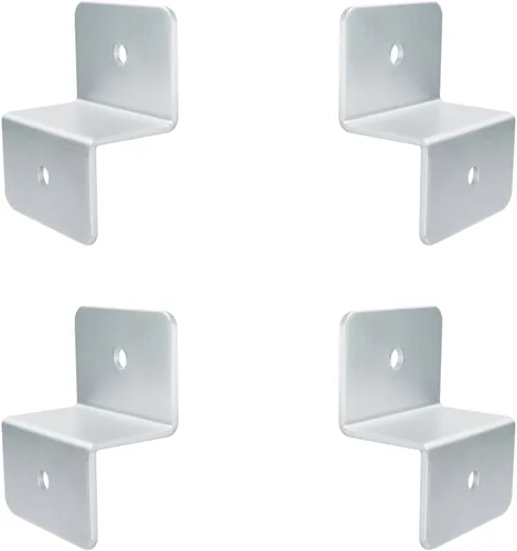 Vista 8 de KUMGROT Soportes de panel solar Z de 2.48 pulgadas, soportes de panel solar de aleación de aluminio para paneles solares, techo, caravana, barco