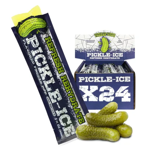 Vista 9 de Van Holten's Pickles - Paletas heladas de pepinillo - Paquete de 8 Electrolyte Popsicles Great for Rehydration & Recovery