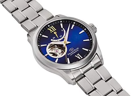 Vista 2 de ORIENT Star RK-AT0011A Star Reloj de pulsera contemporáneo con banda de metal para hombre enviado desde Japón, Contemporáneo