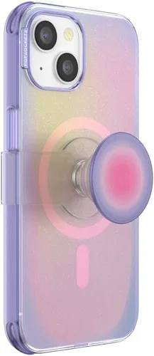 Vista 11 de Funda PopSockets para iPhone 14 con agarre telefónico y deslizador compatible con MagSafe, funda para iPhone 14, compatible con carga inalámbrica
