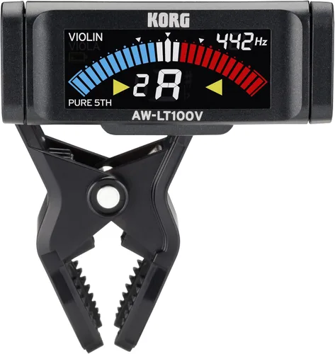 Vista 8 de Korg - Afinador de clip para trompeta/trombón AW-LT100T - Negro