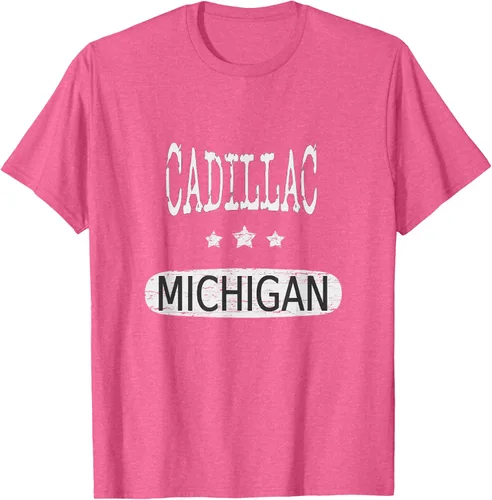 Vista 41 de Vintage Cadillac Michigan Camiseta