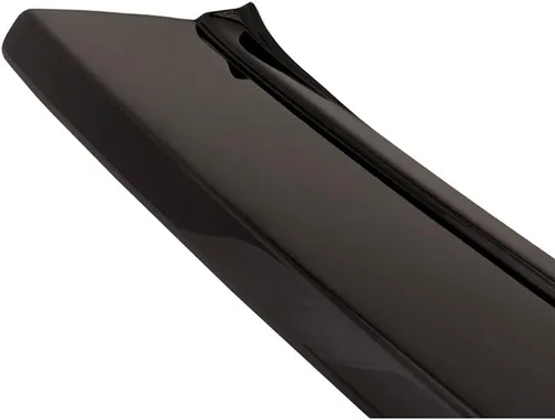 Vista 3 de Protector de parachoques trasero ABS compatible con Dacia Sandero & Sandero Stepway III 2021, negro brillante