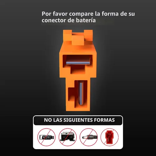 Vista 2 de SafeAMP - Arnés de cables de 12 V, rojo de 2 pines, solo arnés, sin batería