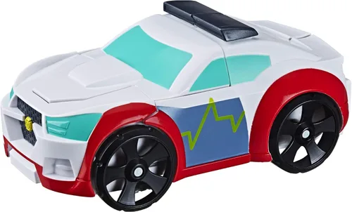 Vista 3 de Transformers Playskool Heroes Rescue Bots Academy Medix The Doc-Bot juguete transformable de robot, figura de acción de colección de 6 pulgadas