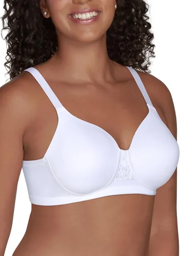 Vista 2 de Vanity Fair Brasier de realce de espalda completa para mujer, tela elástica en 4 direcciones, copas ligeramente forradas hasta H